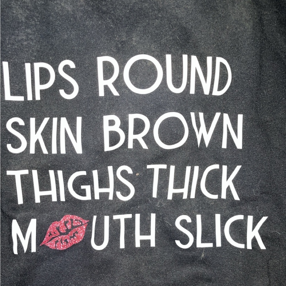 Cute saying  black hoodie. Normal wear and tear in high traffic areas